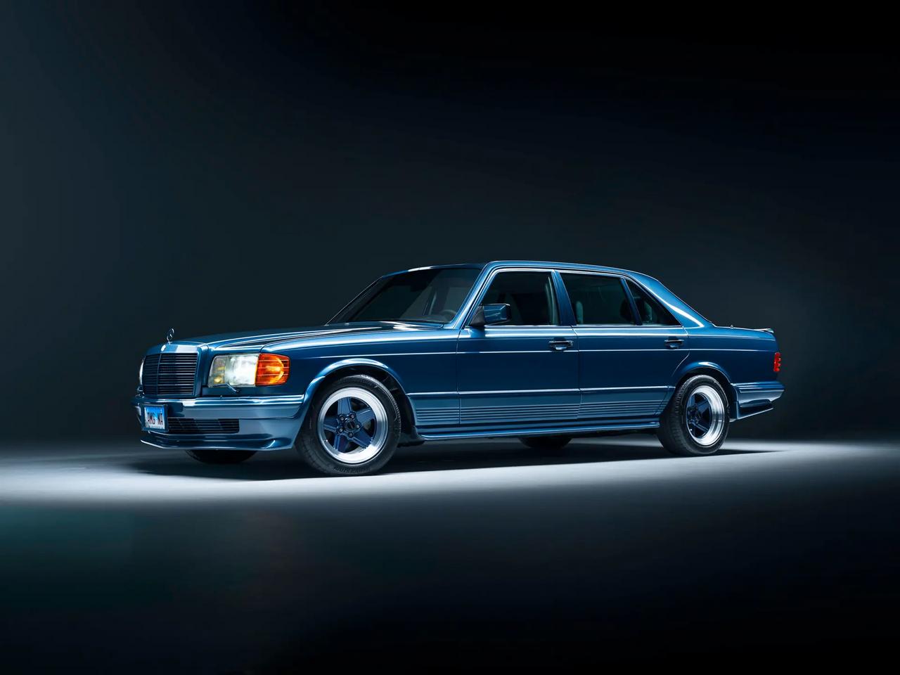 Mercedes-Benz 500 SEL 5.0 AMG Blueberry