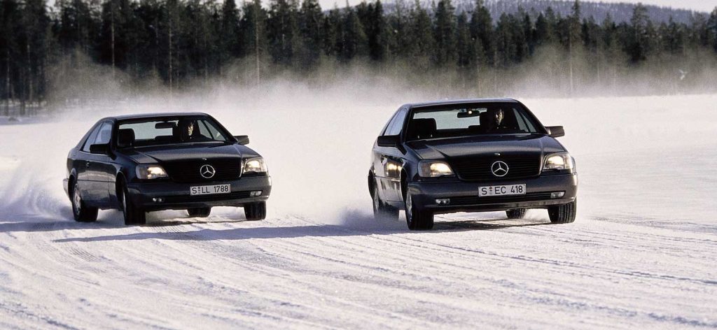 Mercedes-Benz test systemu ESP