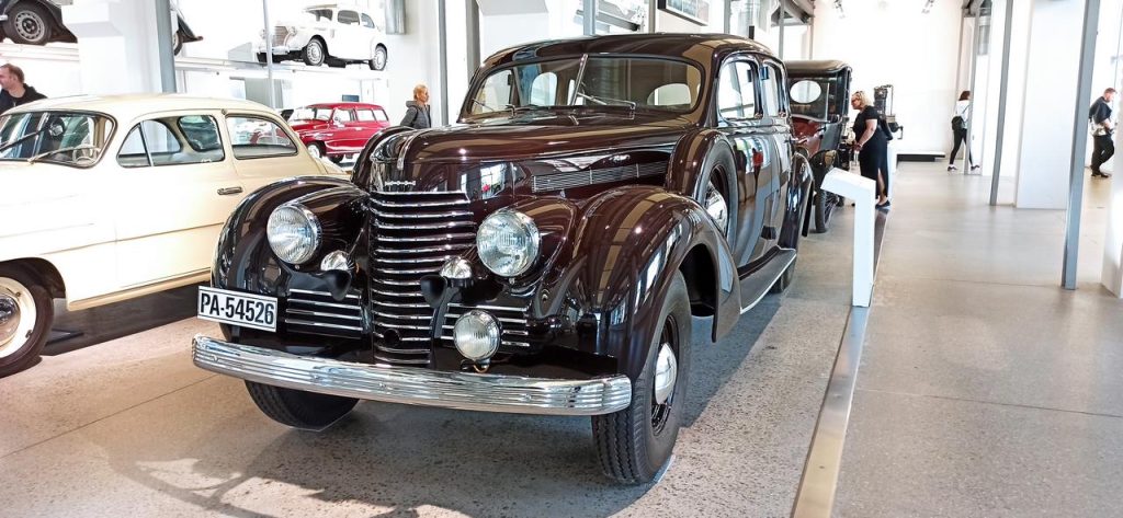 Skoda Superb w muzeum producenta