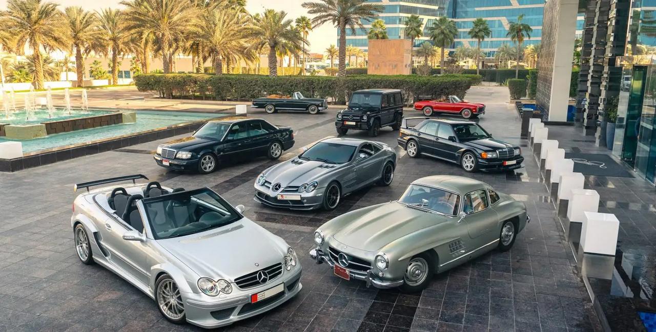 Kolekcja samochodów Mercedes-Benz na sprzedaż w Dubaju